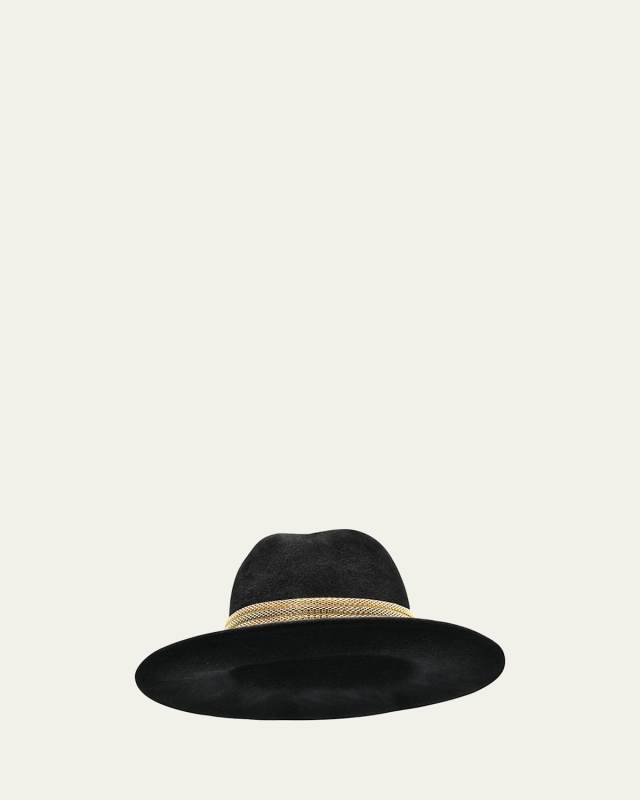 Goldfinger Western Felt Fedora
